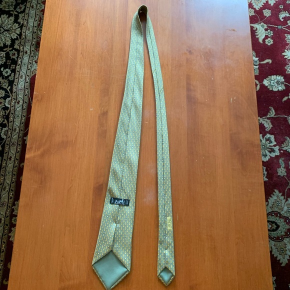 Hermès men’s vintage silk necktie - Picture 4 of 6